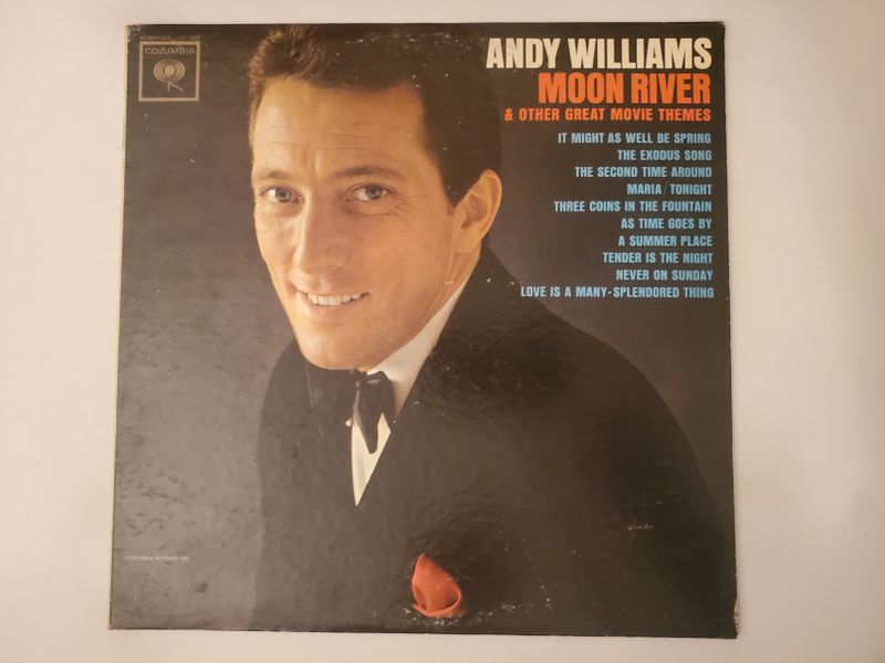 Andy Williams Moon River & Other Great Movie Themes vinyl record